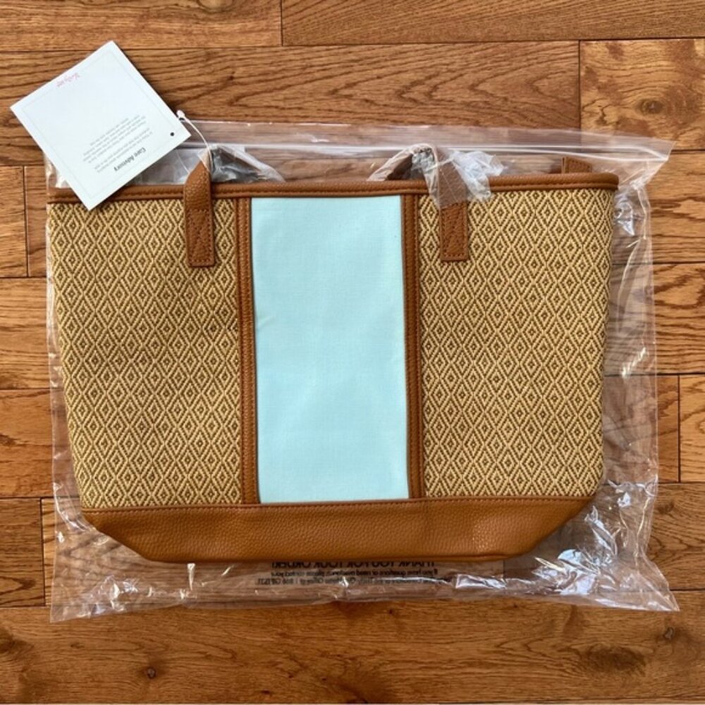 NWT Thirtyone Little Dreamer tote Diamond Straw